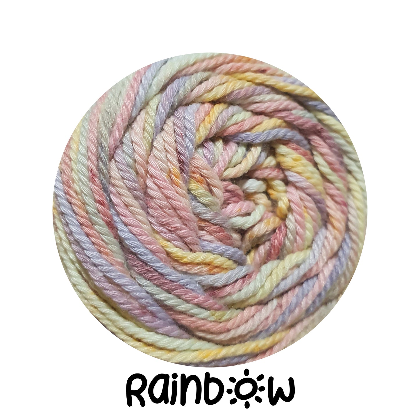Cotton Macrame Cord Twisted 2mm thickness