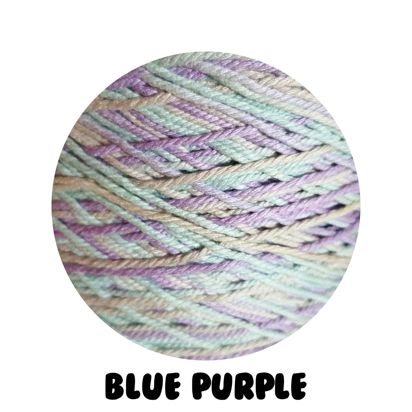 Cotton Macrame Cord Twisted 2mm thickness