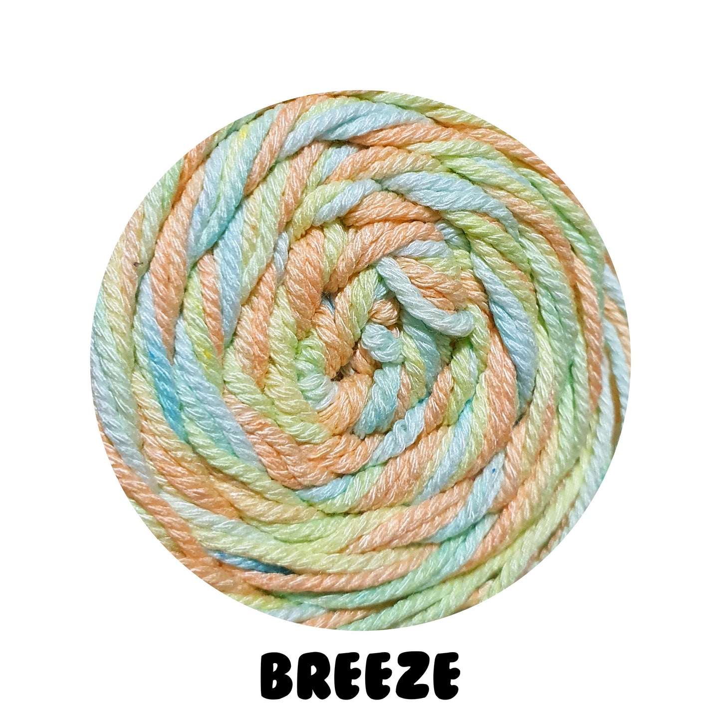 Cotton Macrame Cord Twisted 2mm thickness