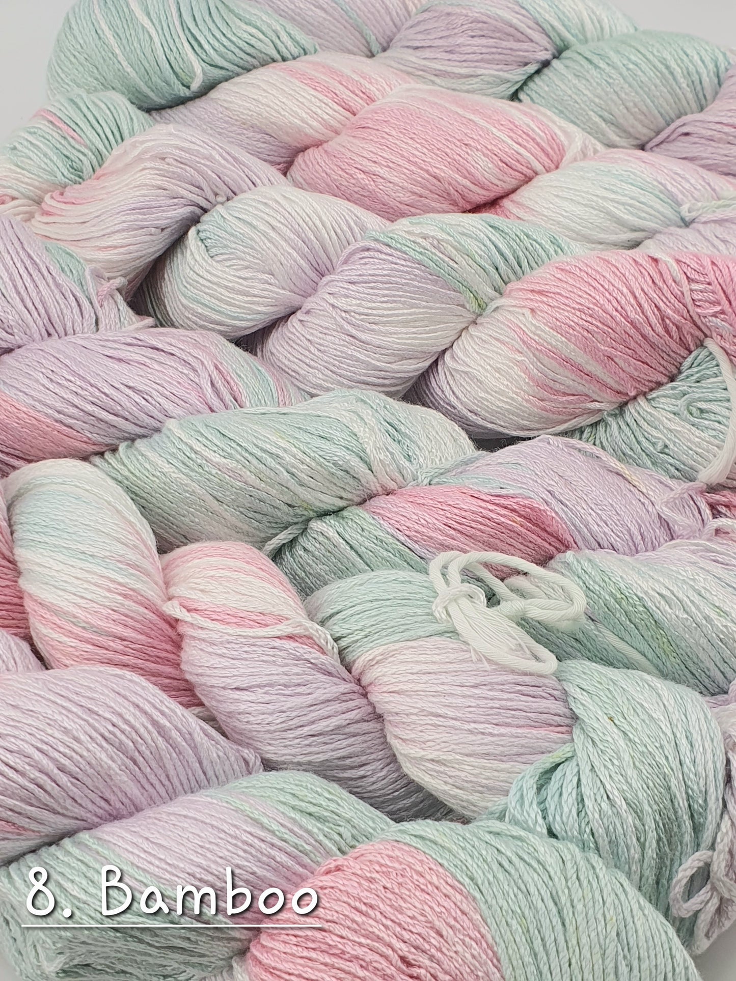 Hand Dye yarn Cotton and Mix Fiber