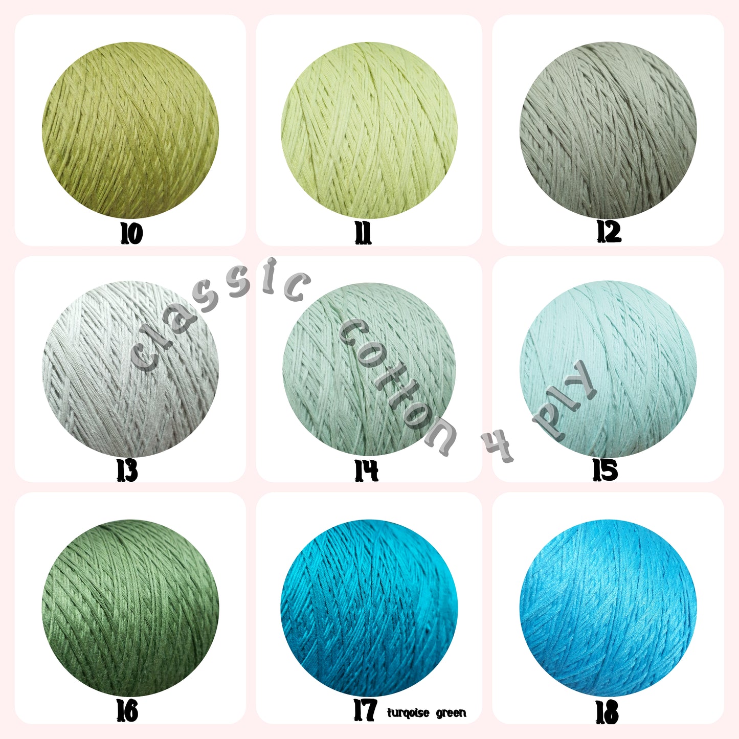 Classic cotton sport 4ply 100gr