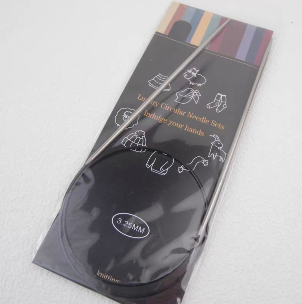 Knitting Needle stainless Steel 40cm, 65cm, 80cm and 100cm