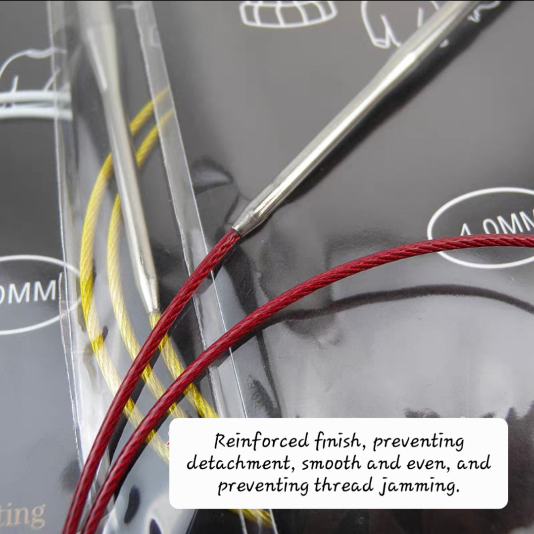 Knitting Needle stainless Steel 40cm, 65cm, 80cm and 100cm