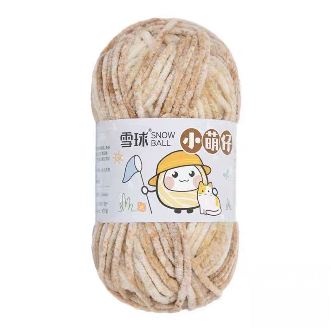 Chenille udon yarn 3.5mm thickness