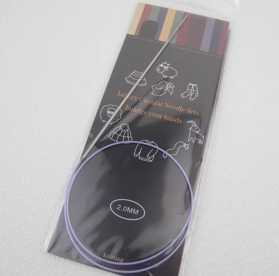 Knitting Needle stainless Steel 40cm, 65cm, 80cm and 100cm