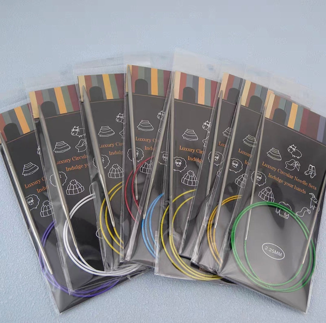 Knitting Needle stainless Steel 40cm, 65cm, 80cm and 100cm