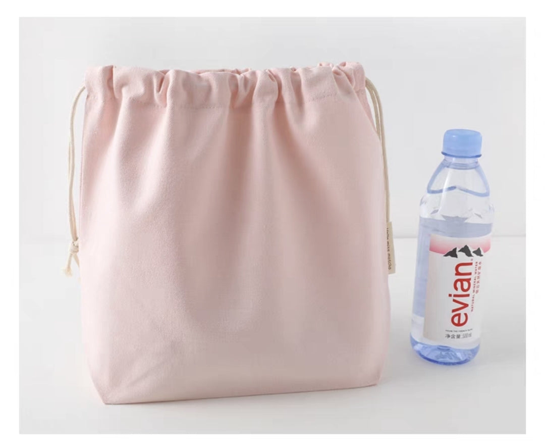Drawstring inner bag for diy bag adjustable design