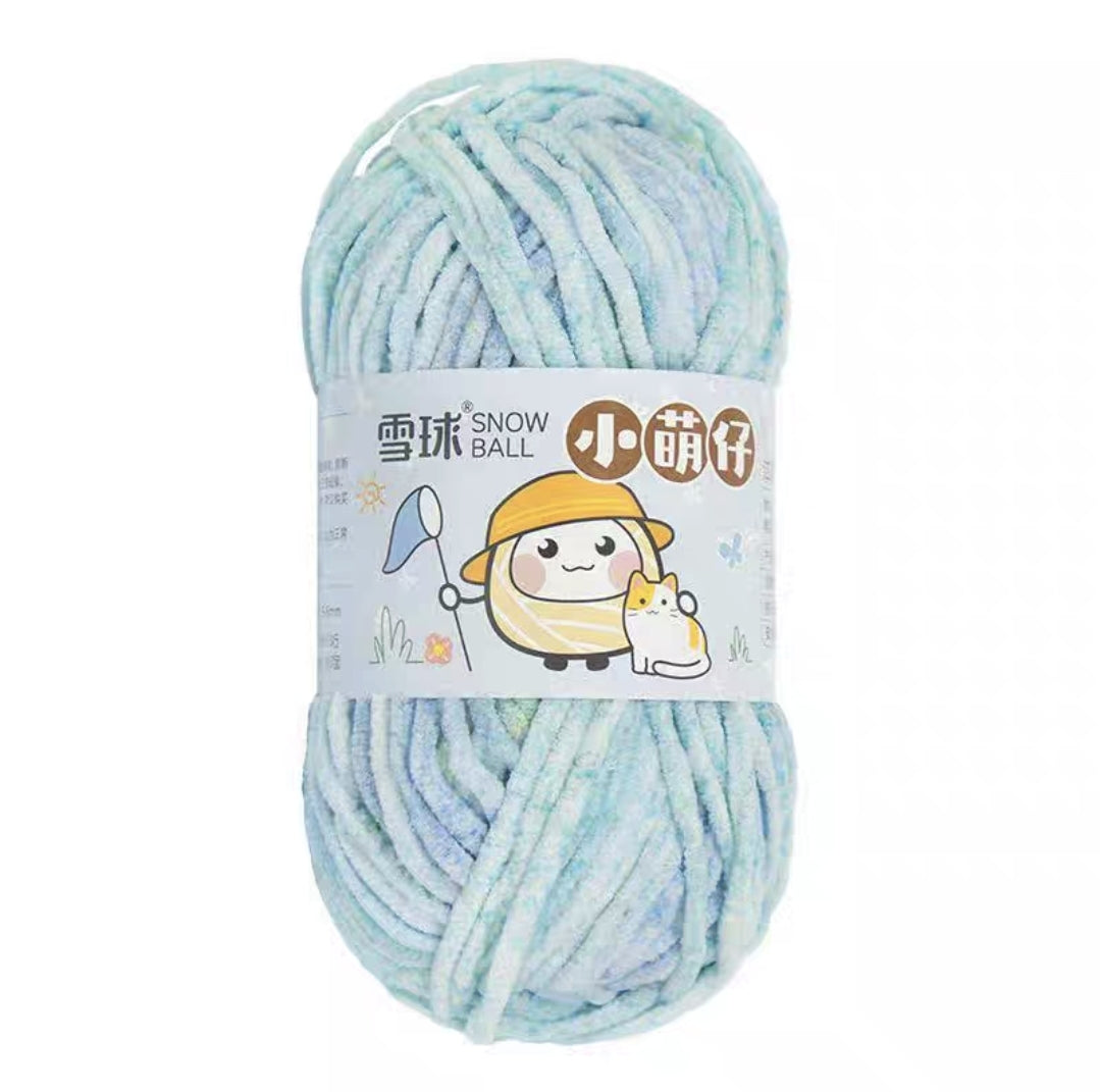 Chenille udon yarn 3.5mm thickness