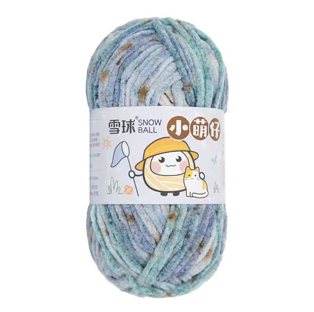 Chenille udon yarn 3.5mm thickness