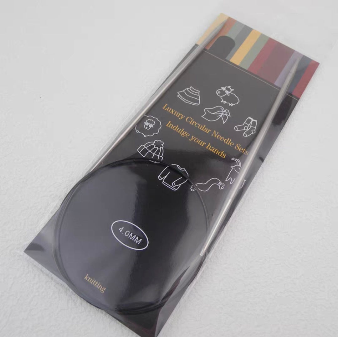 Knitting Needle stainless Steel 40cm, 65cm, 80cm and 100cm