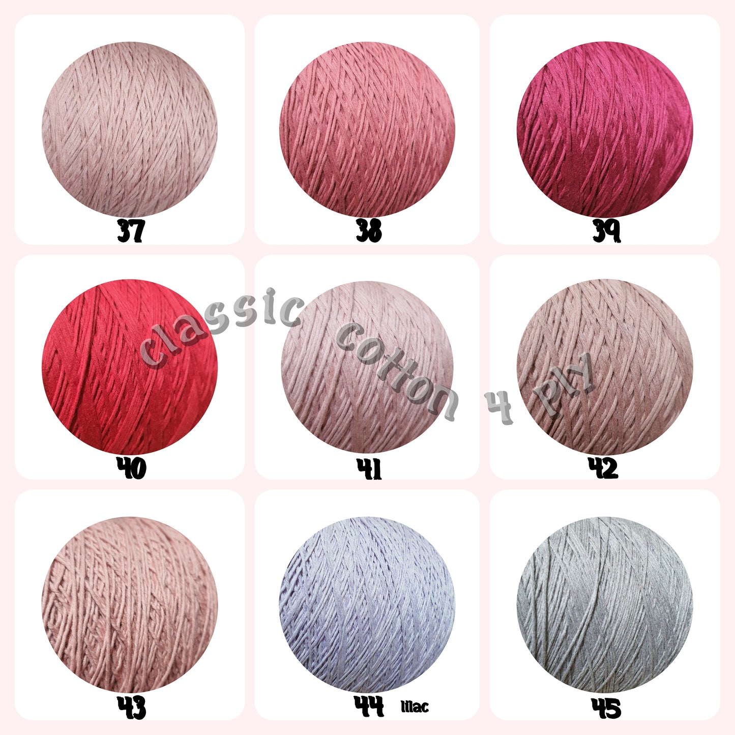 Classic cotton sport 4ply 100gr