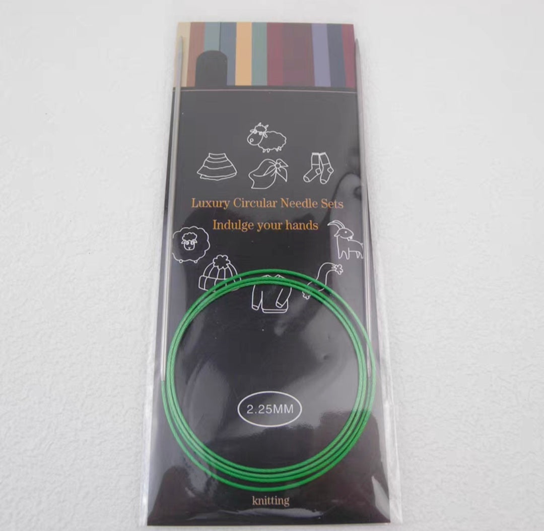 Knitting Needle stainless Steel 40cm, 65cm, 80cm and 100cm