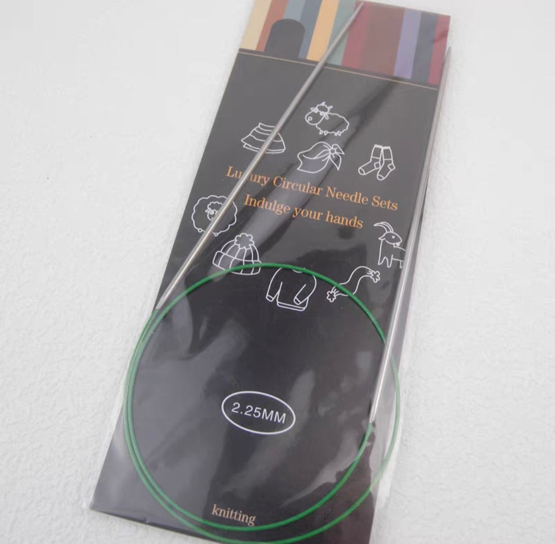 Knitting Needle stainless Steel 40cm, 65cm, 80cm and 100cm