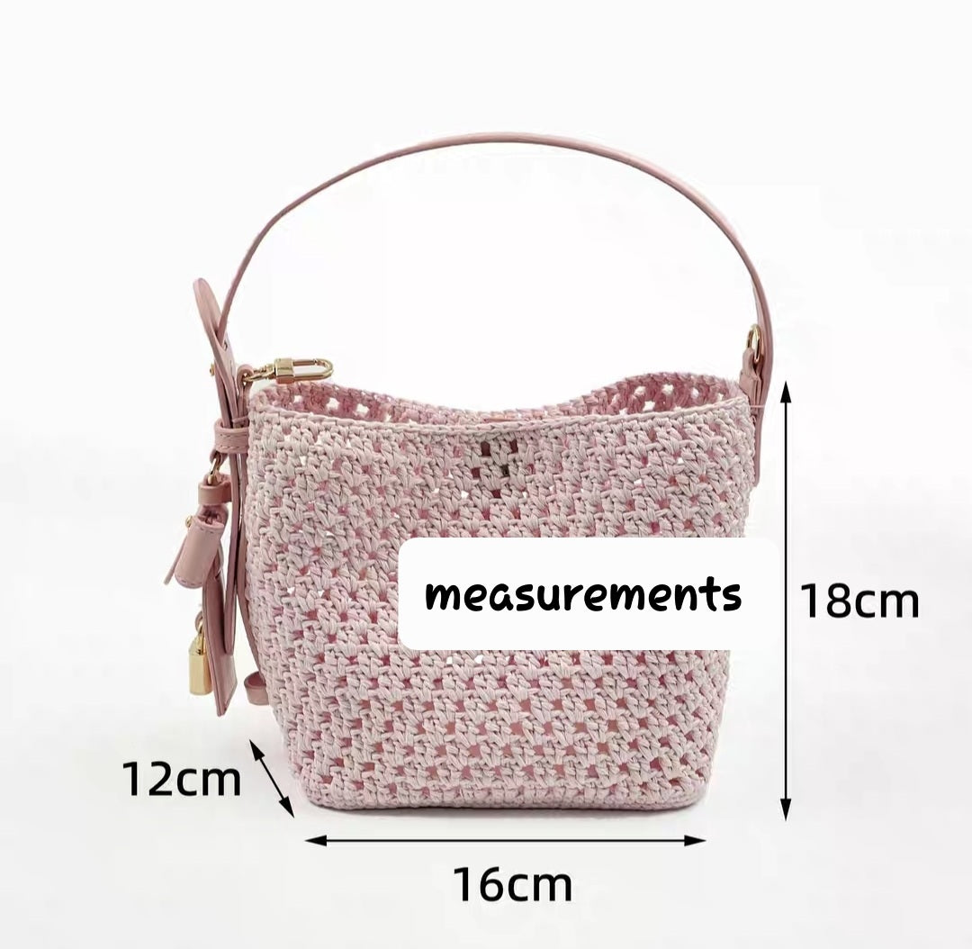 DIY ribbon bag