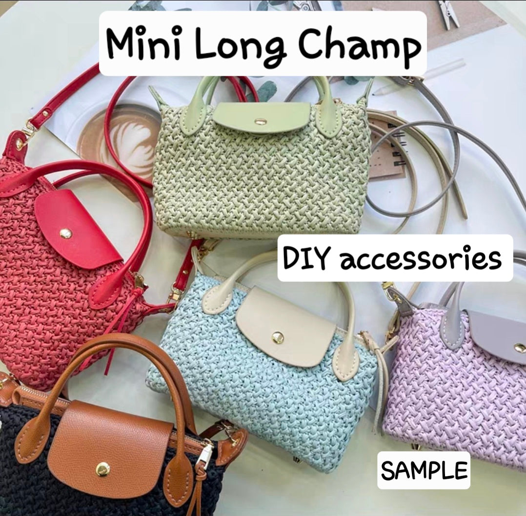 DIY Long Champ bag application accessories set