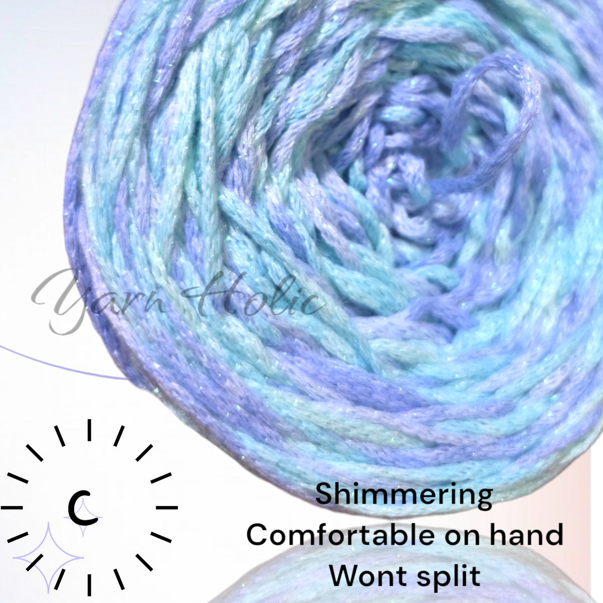 Cotton Hollow cord 2.5mm thickness mix