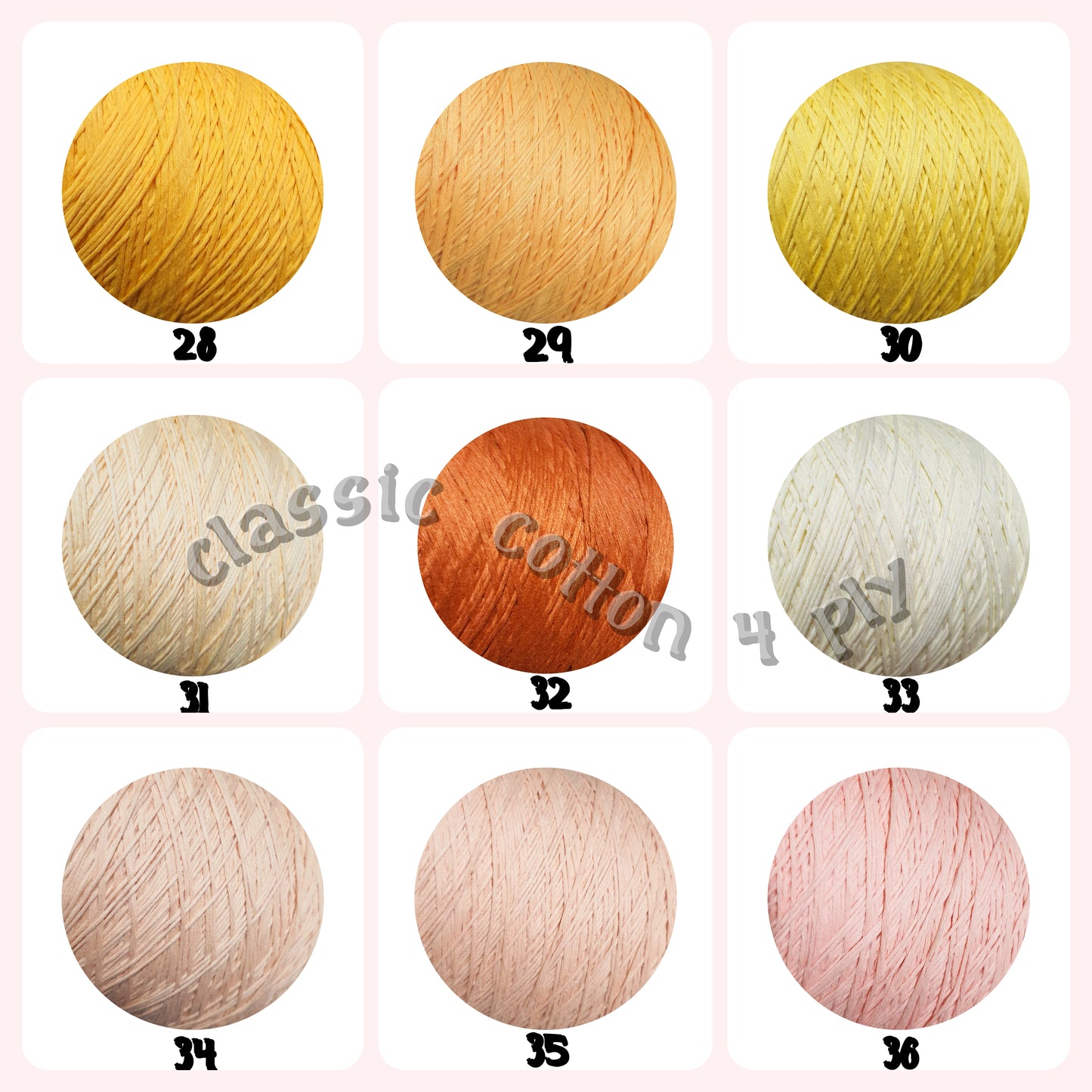 Classic cotton sport 4ply 100gr