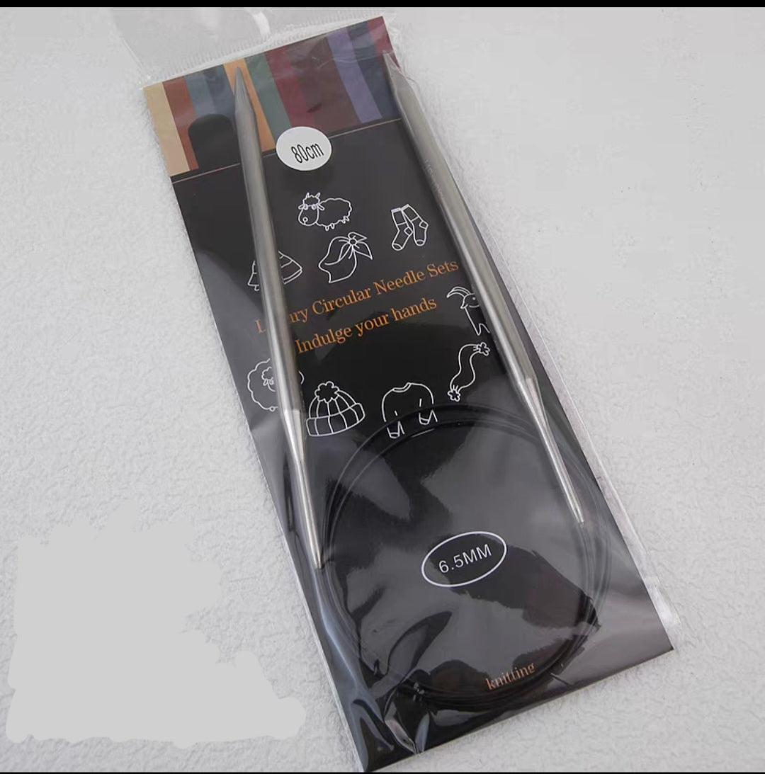 Knitting Needle stainless Steel 40cm, 65cm, 80cm and 100cm