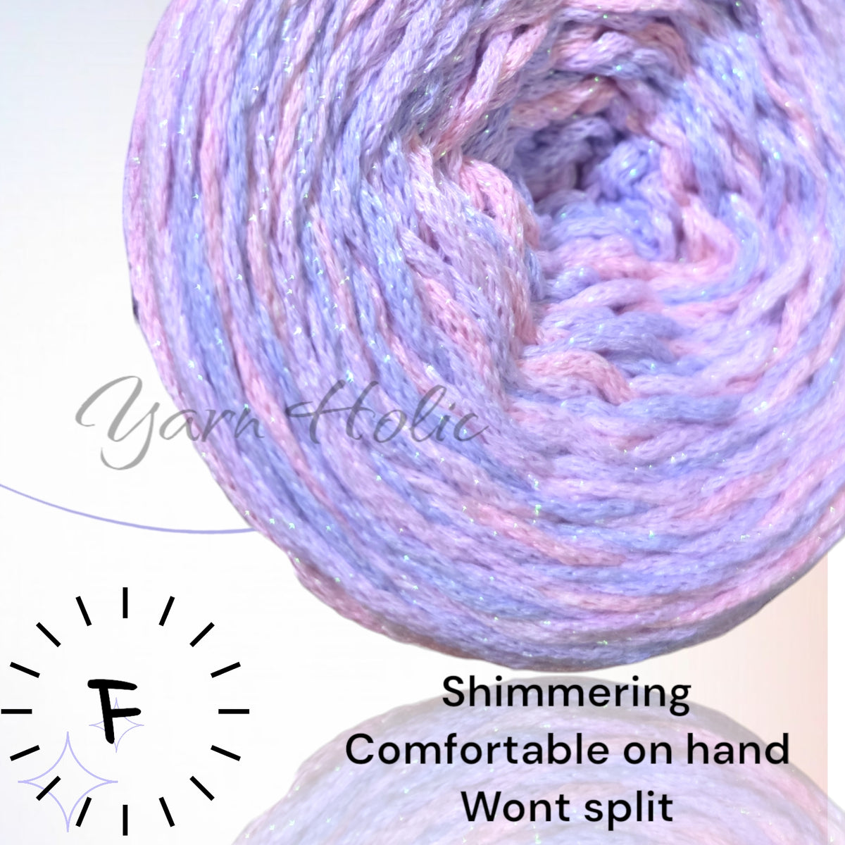 Cotton Hollow cord 2.5mm thickness mix
