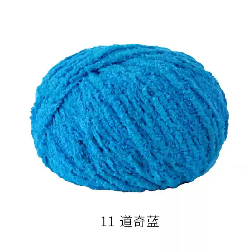 Towel Furry Yarn for crochet dolls DIY(50g)