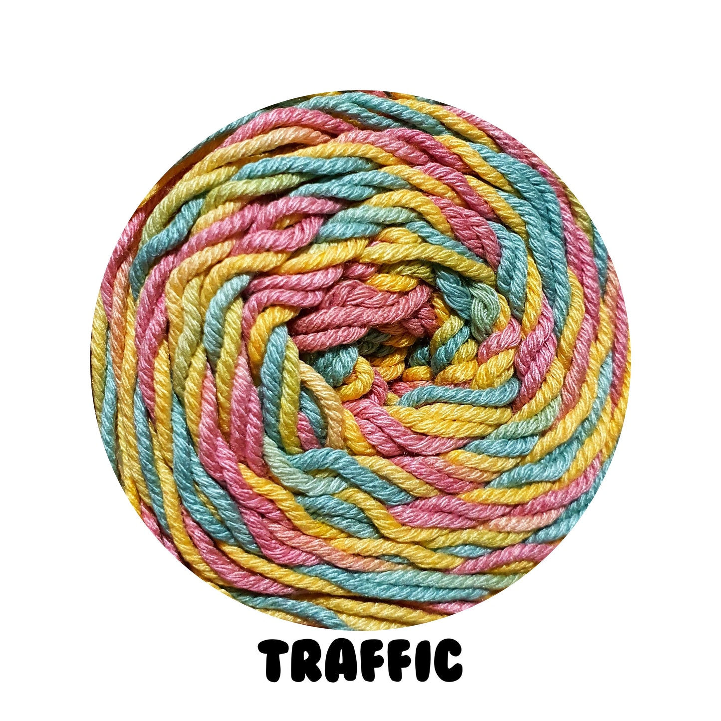 Cotton Macrame Cord Twisted 2mm thickness