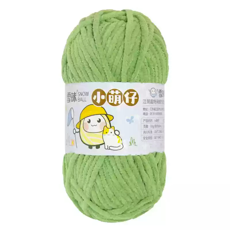 Chenille udon yarn 3.5mm thickness