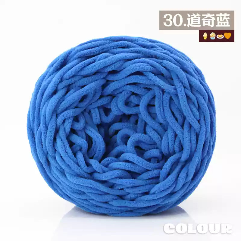 Chenille Udon Yarn 6mm 160gr Bulky