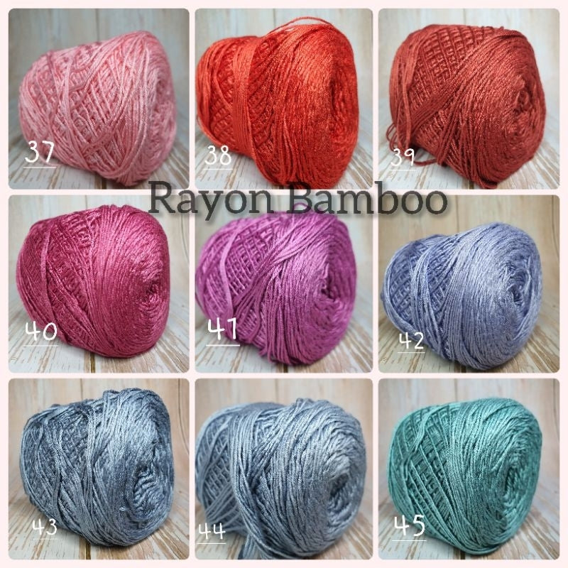 Rayon Bamboo Yarn Fingering Size 100g